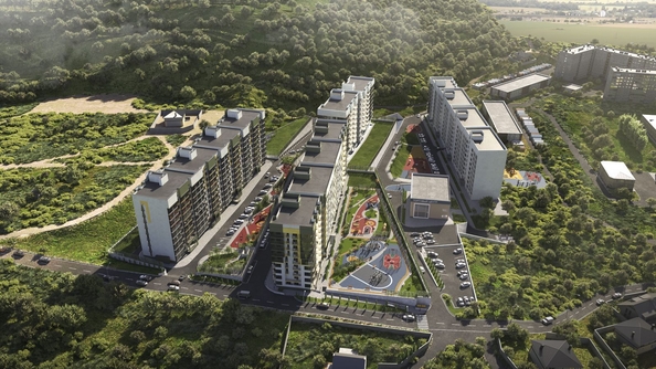 
  Продается 1-комн. квартира 40.63 м², в ЖК Гриновский, дом 1. Фото 2.