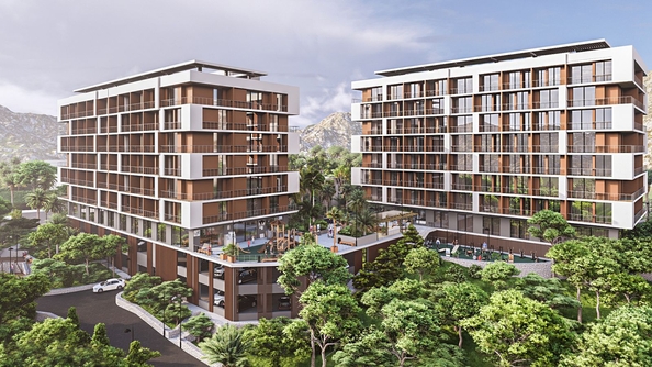 
  Продается апартамент 61.4 м², в АК Крымский квартал. Фото 12.