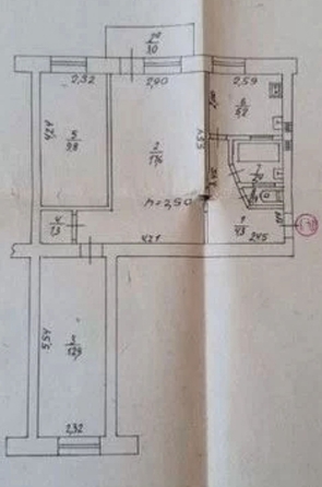 
  Продается 3-комн. квартира 54.2 м². Фото 12.