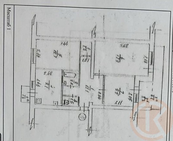
  Продается 3-комн. квартира 65.7 м². Фото 27.
