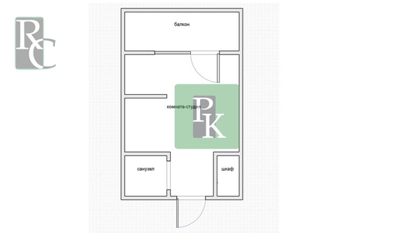 
  Продается апартамент 38 м². Фото 21.