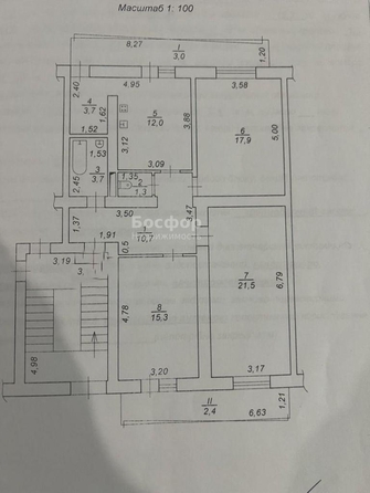 
  Продается 3-комн. квартира 100 м². Фото 7.