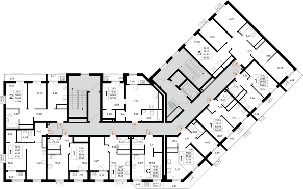 
  Продается 3-комн. квартира 83.86 м², в ЖК Новый Судак, 1 этап. Фото 1.