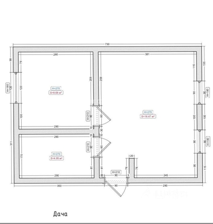 
  Продается дом 49.6 м². Фото 25.