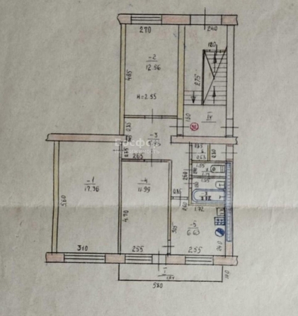 
  Продается 3-комн. квартира 65 м². Фото 11.
