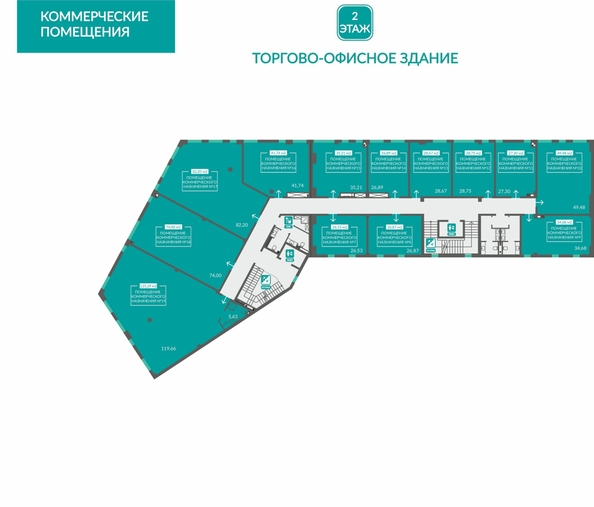 
  Продается универсальное помещение 34.68 м². Фото 1.