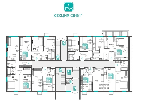 
  Продается 1-комн. квартира 35.43 м². Фото 1.