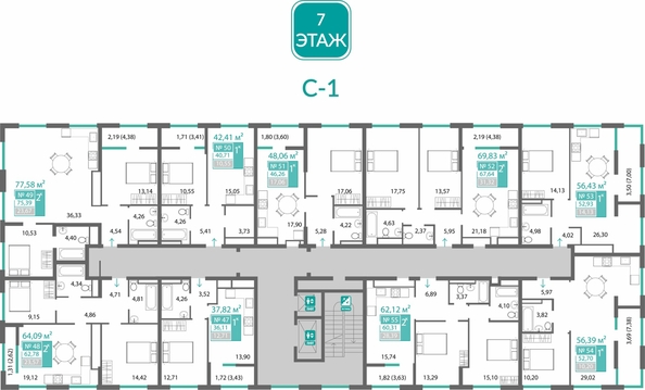 
  Продается 1-комн. квартира 47.7 м². Фото 1.