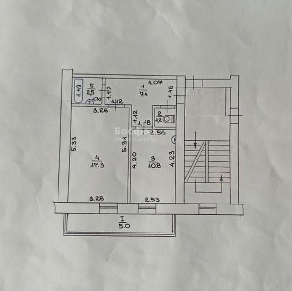 
  Продается 1-комн. квартира 44 м². Фото 21.