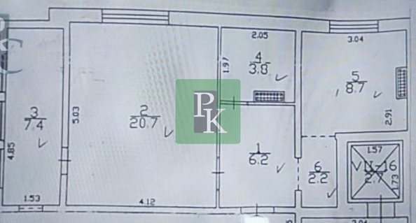 
  Продается 1-комн. квартира 41.6 м². Фото 17.