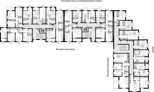 
  Продается 3-комн. квартира 100.27 м², в ЖК Прибрежный дом. Фото 1.