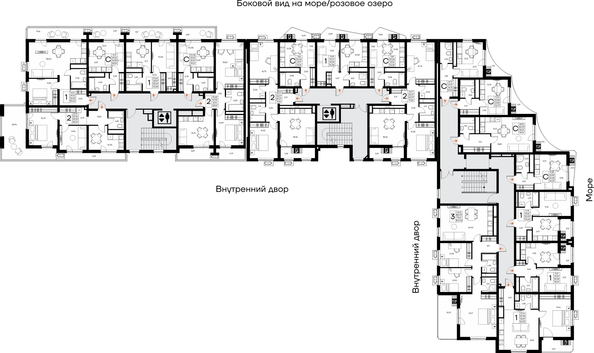 
  Продается 2-комн. квартира 80.61 м², в ЖК Прибрежный дом. Фото 1.