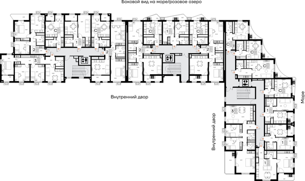 
  Продается 2-комн. квартира 60.14 м², в ЖК Прибрежный дом. Фото 1.