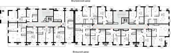
  Продается 2-комн. квартира 68.6 м², в ЖК Прибрежный дом. Фото 1.
