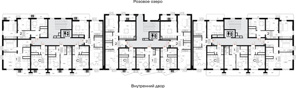 
  Продается 1-комн. квартира 54.6 м², в ЖК Прибрежный дом. Фото 1.