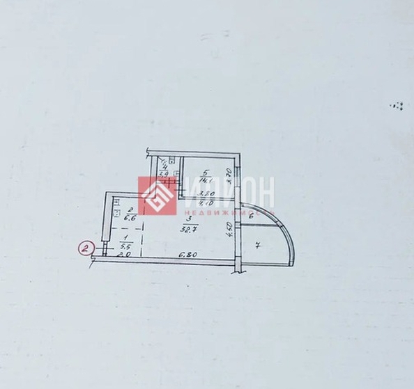 
  Продается 3-комн. квартира 62.8 м². Фото 23.