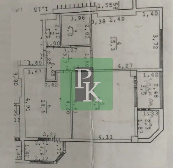 
  Продается 2-комн. квартира 69 м². Фото 21.