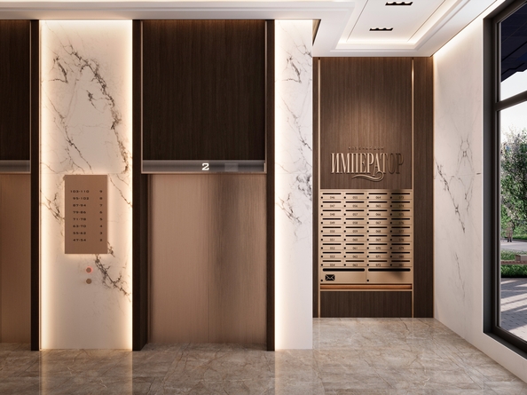 
  Продается 1-комн. квартира 43.66 м², в  Клубный дом «Император». Фото 6.