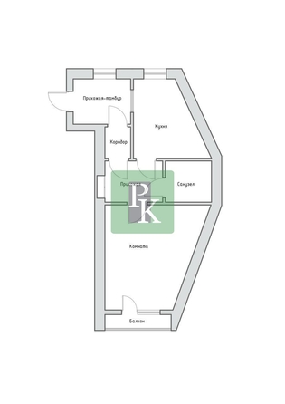 
  Продается 1-комн. квартира 38.9 м². Фото 15.
