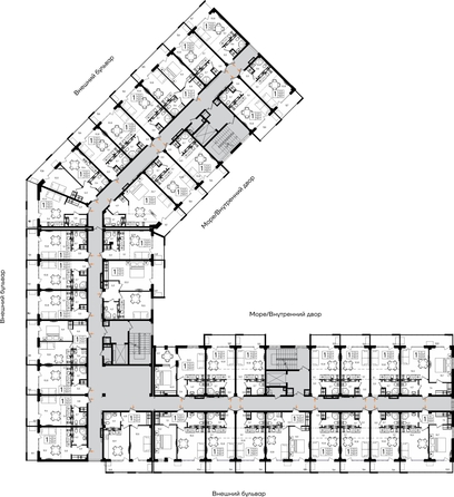 
  Продается апартамент 54.1 м², в АК Альморе. Фото 1.