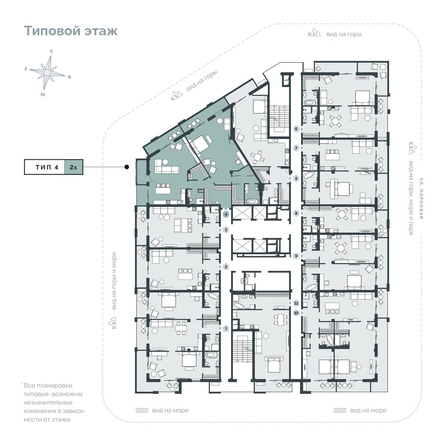
  Продается апартамент 163.03 м², в АО Парк Плаза. Фото 1.