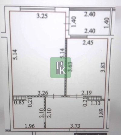 
  Продается 1-комн. квартира 38.6 м². Фото 18.