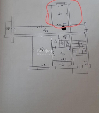 
  Продается комната 12 м². Фото 4.