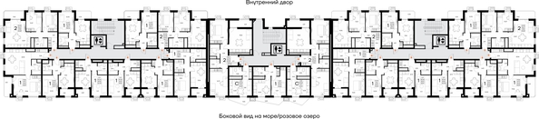 
  Продается 1-комн. квартира 48.61 м², в ЖК Прибрежный дом. Фото 1.