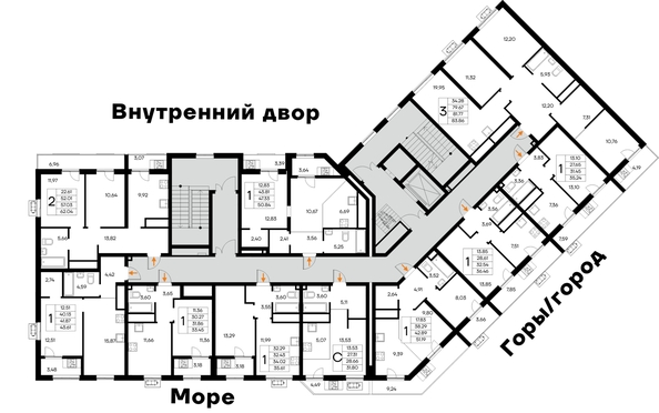 
  Продается 1-комн. квартира 36.46 м², в ЖК Новый Судак, 1 этап. Фото 1.