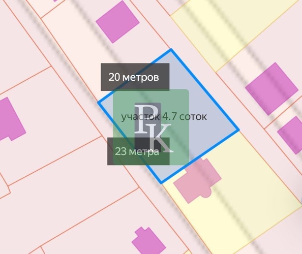 
  Продается земельный участок 4.69 сотки. Фото 8.