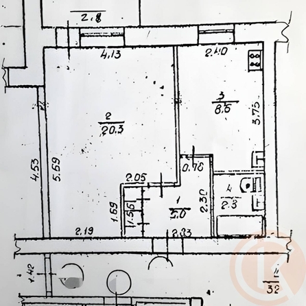 
  Продается 1-комн. квартира 36.7 м². Фото 13.