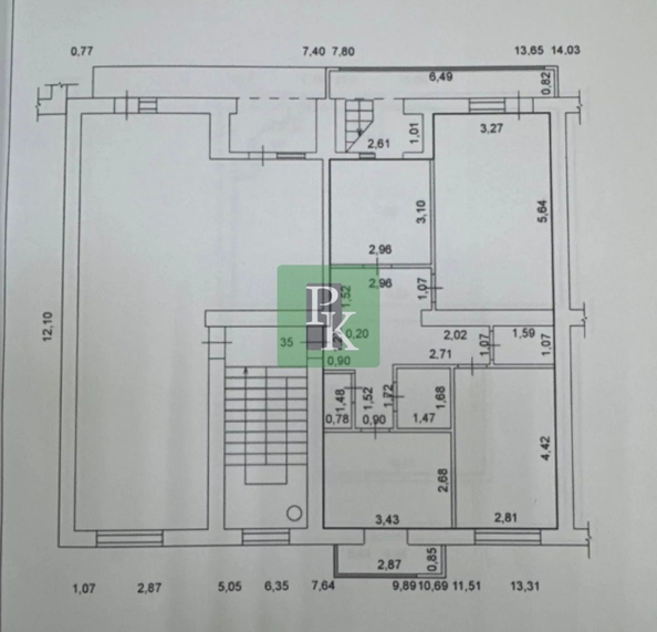 
  Продается 4-комн. квартира 136.8 м². Фото 44.