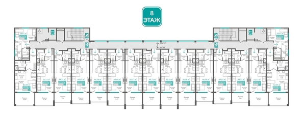 
  Продается номер в отеле 51.13 м², в ГК Золотые пески. Фото 1.