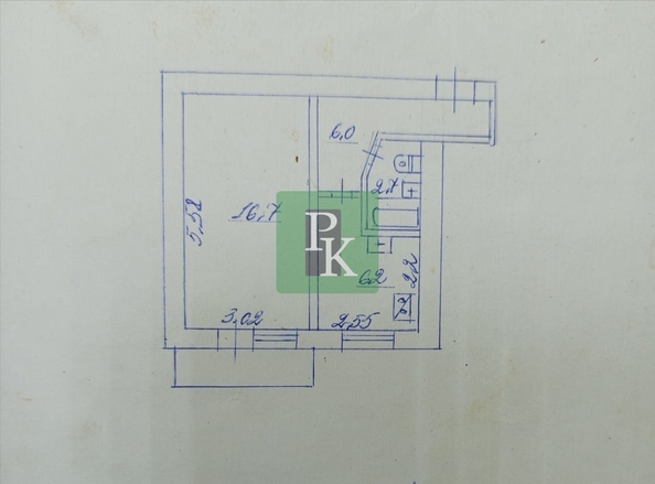 
  Продается 1-комн. квартира 31.6 м². Фото 5.