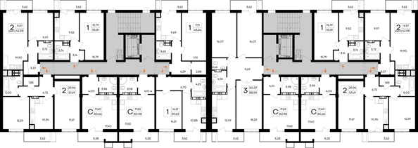 
  Продается 1-комн. квартира 42.58 м², в ЖК Республика. Фото 1.
