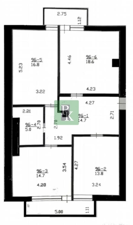 
  Продается 3-комн. квартира 87 м². Фото 16.