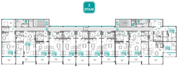 
  Продается номер в отеле 92.95 м², в ГК Золотые пески. Фото 1.