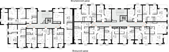 
  Продается 1-комн. квартира 34.53 м², в ЖК Прибрежный дом. Фото 1.