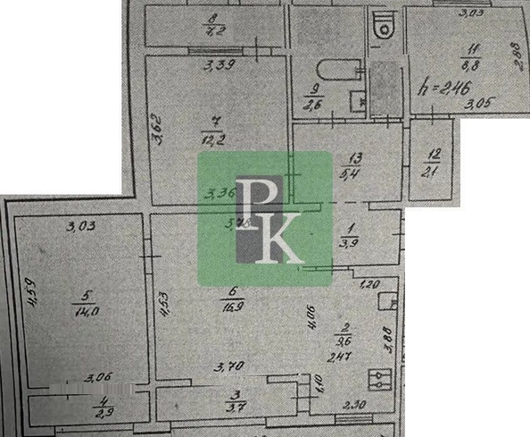 
  Продается 4-комн. квартира 89.3 м². Фото 18.