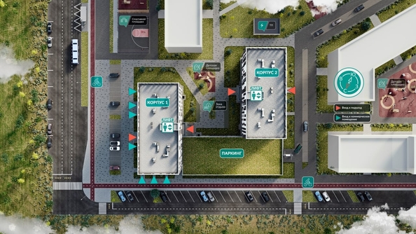 
  Продается 2-комн. квартира 52.12 м², в ЖК Единство. Фото 2.