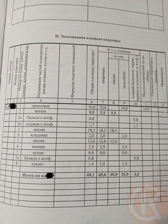 
  Продается 3-комн. квартира 65.8 м². Фото 18.