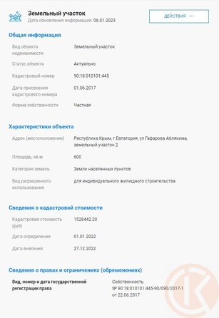 
  Продается земельный участок 6 соток. Фото 7.
