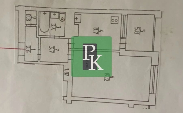 
  Продается 1-комн. квартира 42 м². Фото 19.