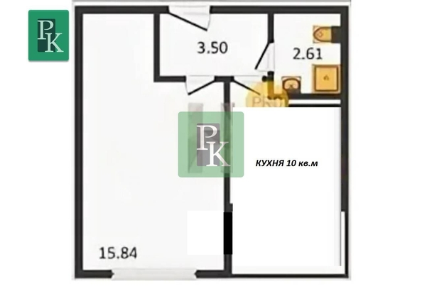 
  Продается 1-комн. квартира 31 м². Фото 20.