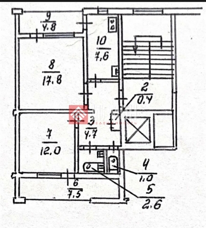 
  Продается 2-комн. квартира 50.9 м². Фото 18.