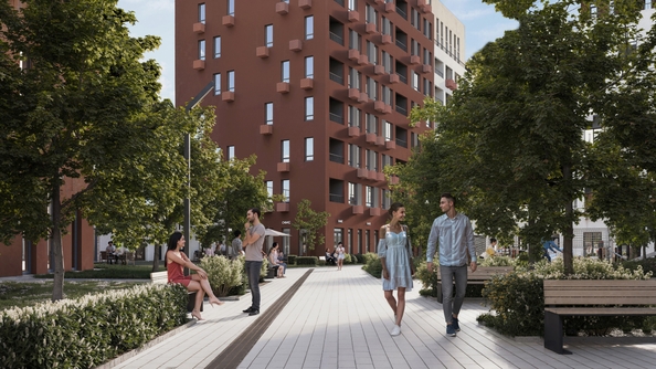 
  Продается 1-комн. квартира 27.85 м², в ЖК Благо. Фото 9.