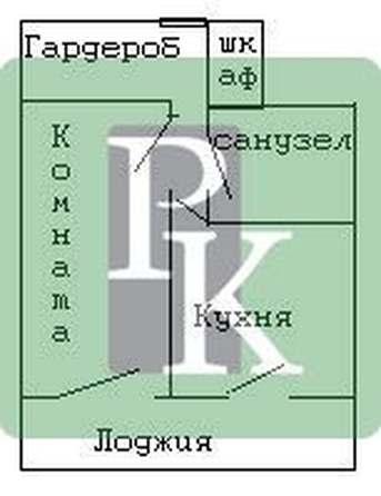
  Продается 1-комн. квартира 33 м². Фото 2.