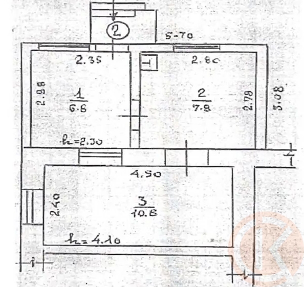 
  Продается 4-комн. квартира 80 м². Фото 28.