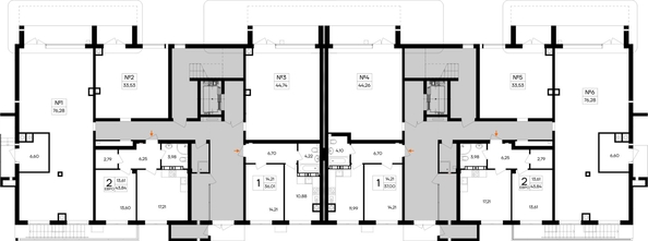 
  Продается 1-комн. квартира 43.84 м², в ЖК Республика. Фото 1.
