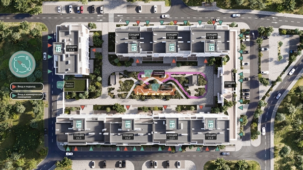 
  Продается 3-комн. квартира 95.71 м², в ЖК Розмарин. Фото 2.